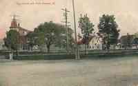 Canaan, Vermont, USA - The Square and Park