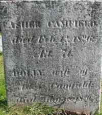 Asher CANFIELD - Grave
