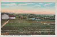 Canterbury, New Hampshire, USA - The Family Garden, The Shakers, East Canterbury, N.H.