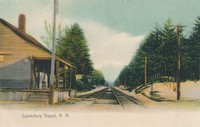 Canterbury, New Hampshire, USA - Canterbury Depot, N.H., 1908
