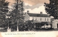 Canterbury, New Hampshire, USA - The Old Hill Tavern, Hill's Corner, Canterbury, N.H.