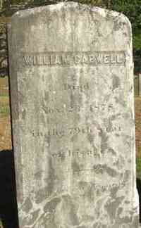 William CAPWELL - Grave