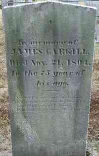 James CARGILL - Grave