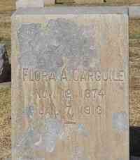 Flora Amanda CARGUILE - Grave