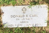 Donald Robert CARL - Grave