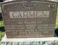 Alonzo CARMEN - Grave