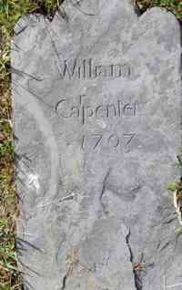 William CARPENTER - Grave