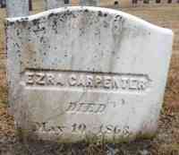Ezra CARPENTER - Grave