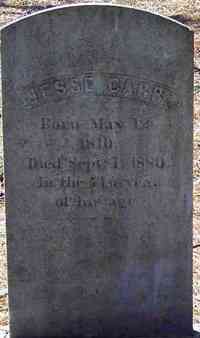 Jesse CARR - Grave