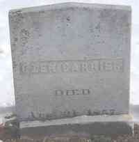 Ozen CARRIER - Grave