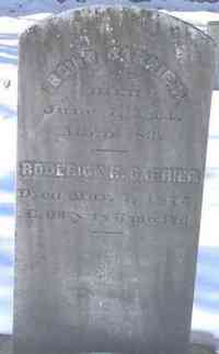 David CARRIER - Grave