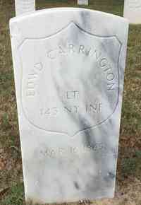 Edward CARRINGTON - Grave