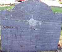 John CARTER - Grave  Inscription: Here Lies Buried/ ye Body of / Lieut JOHN CARTER / Who Decd April ye / 8 Anno Dom 1727 / Aged 75 Years.