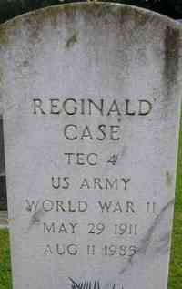Reginald CASE - Grave