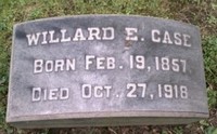 Willard Erastus CASE - Grave