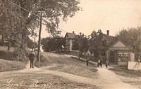 Castleton, Vermont, USA - Castleton, Vermont, USA - Locke St., 1907 showing L. Sargent, Registered Pharmacist