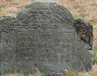 John CHADWICK - Grave  Inscription: HERE LYES ye BODY OF JOHN CHADWICK WHO DECD FEBRY ye 5th 1710/11 IN ye 65 YEAR OF HIS AGE
