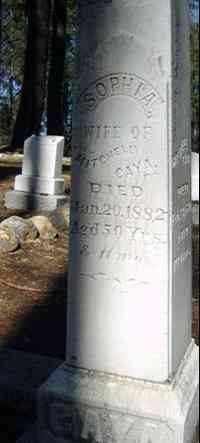 Sophie CHAMBERLAND - Grave