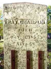 Raymond William CHAMPLIN - Grave
