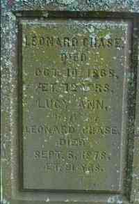 Leonard CHASE - Grave
