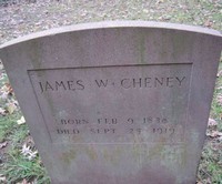James Woodbridge CHENEY - Grave