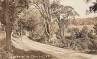 Chester, Vermont, USA - Approaching Chester, Vt.
