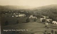 Chester, Vermont, USA - Birds Eye View, Chester, Vt.