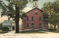 Chester, Vermont, USA - High School