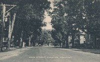 Chester, Vermont, USA - Main Street, Chester, Vermont, 1946