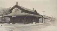 Chester, Vermont, USA - Railroad Station, Chester, Vt.