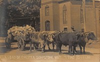 Chester, Vermont, USA - A Load of Chester Soapstone, Wgt 7 Tons 1240 Lbs