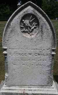 George W. CHILD - Grave