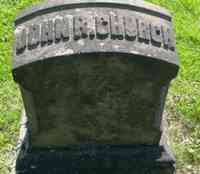 John R. CHURCH - Grave