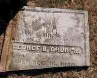 George B. CHURCH - Grave