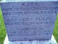 Erastus CLAPP - Grave