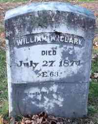 William W CLARK - Grave