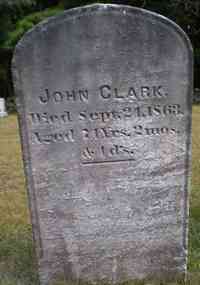 John CLARK - Grave