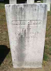 David CLARK - Grave
