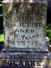 Albert D CLARKE - Grave