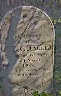 John Gideon CLARKE - Grave