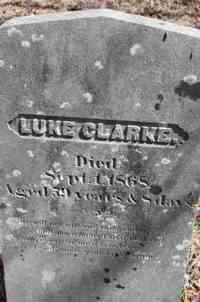 Luke CLARKE - Grave