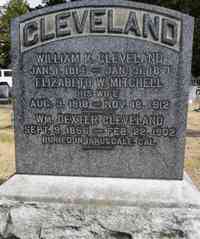 William K. CLEVELAND - Grave