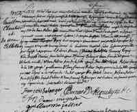 Guillaume CLOUTIER - 1713 Marriage Notre-Dame-de-Liesse, Riviere-Ouelle, QC, Canada