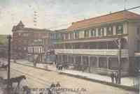 Coatesville, Pennsylvania, USA - Coatesville, Pennsylvania, USA - Main St. Looking West