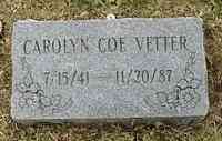 Carolyn Marie COE - Grave