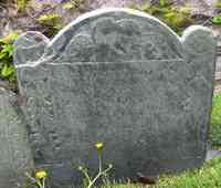 John COGGESHALL - Grave Inscription: HERE LYETH Ye BODY OF JOHN COGGESHALL SENr, ESQ, WHO DECEACED PRESIDENT OF THIS COLONY Ye 27th OF NOUEMBr 1647 AGED ABOUT 56 YE