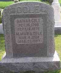 Nathan COLE - Grave