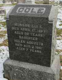 Munson COLE - Grave