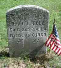 Philo L. COLE - Grave