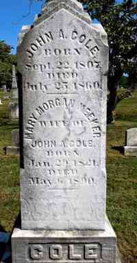 John A. COLE - Grave